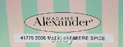 Madame Alexander 2006 Premiere Spice Cissette Doll # 41775 Mint In Box