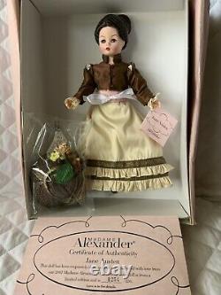 Madame Alexander 2007 Jane Austen 10 #41560 COA 0254/350