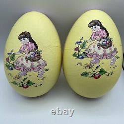 Madame Alexander 2007 Paper Mache Easter Egg with 8Doll, New, #46265