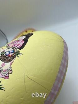 Madame Alexander 2007 Paper Mache Easter Egg with 8Doll, New, #46265