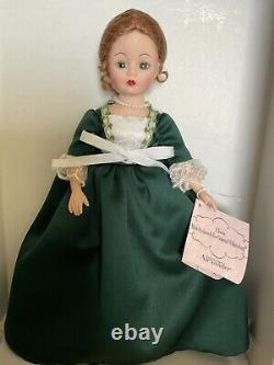 Madame Alexander 2008 Colonial Williamsburg 10 CLARA Doll #49195