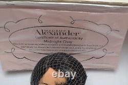 Madame Alexander 21 MIDNIGHT CISSY 2003 Doll Club NEW with Hang Tag + COA (M)