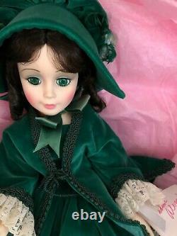 Madame Alexander 21 Scarlett 2240 Gone with the wind green dress Portrait