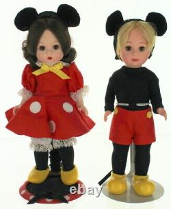 Madame Alexander 31641 Mickey Mouse and Minnie Set New 8 Doll Collectable