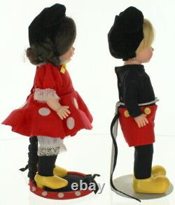 Madame Alexander 31641 Mickey Mouse and Minnie Set New 8 Doll Collectable