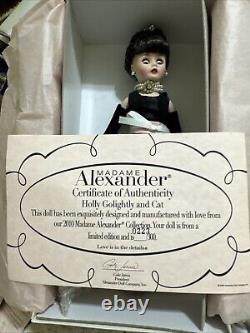 Madame Alexander 50090 Holly Go Lightly And Cat. New In Box