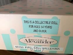 Madame Alexander 50155 Firebird Ballerina 11 Doll The Ballet Collection Box New