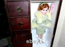 Madame Alexander 50th Anniver. Cissette 1920's doll trunk set withoutfits Ltd 500