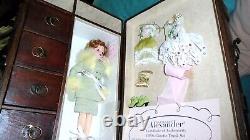 Madame Alexander 50th Anniver. Cissette 1920's doll trunk set withoutfits Ltd 500