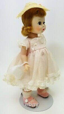 Madame Alexander 8 Alexander-Kin Doll Bent Knee Walker 1959-60 Pink Dress NEW