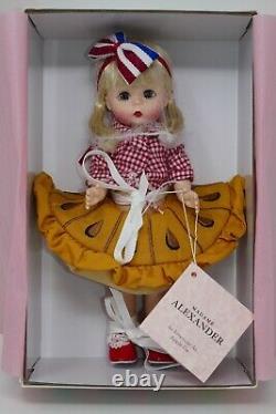 Madame Alexander 8 As American as. Apple Pie Doll Americana Collection