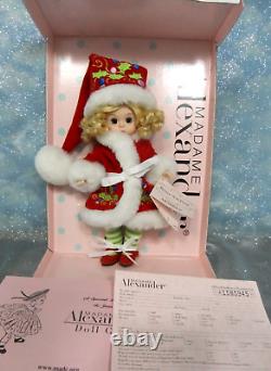 Madame Alexander 8 BETTER NOT POUT #48115 Newith Mint/Fully Artic. /box. Tag, COA