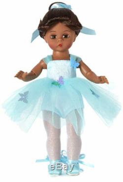 Madame Alexander 8 BUTTERFLY BALLERINA 75185 Dark Skin Tone & FREE Stand NEW