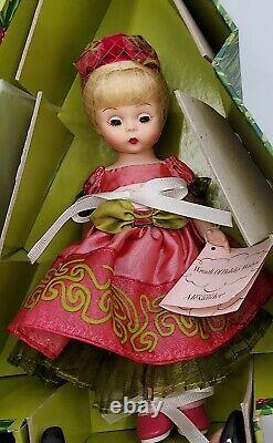 Madame Alexander 8 Christmas doll WREATH OF HOLIDAY WISHES #41772 MINT Cond