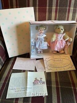 Madame Alexander 8 Doll 33635 Wendy and Muffy, NIB