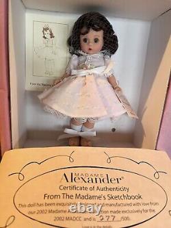 Madame Alexander 8 Doll 34465 Sketchbook II, NIB