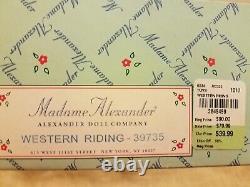 Madame Alexander 8 Doll 39735 Western Riding, NIB