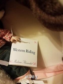 Madame Alexander 8 Doll 39735 Western Riding, NIB