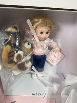 Madame Alexander 8 Doll 42195 Walk In The Park With Dog, Tags, In Original Box