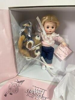 Madame Alexander 8 Doll 42195 Walk In The Park With Dog, Tags, In Original Box