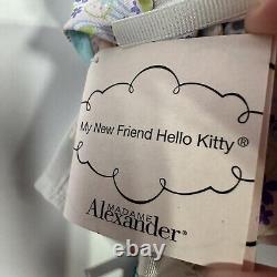 Madame Alexander 8 Doll 42681 My New Friend Hello Kitty, New In Box With Cat