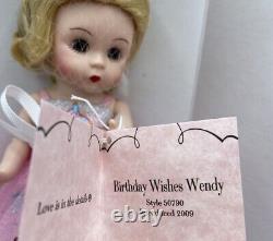 Madame Alexander 8 Doll #50790 Birthday Wishes Wendy, L. Vernon Exclusive, 2009