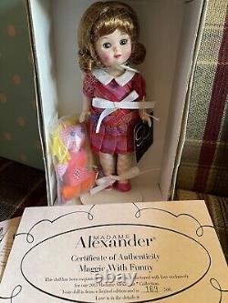 Madame Alexander 8 Doll 66860 Maggie with Funny, NIB
