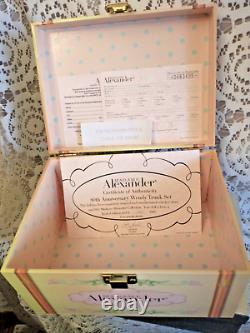 Madame Alexander 8 Doll 80th Anniversary Wendy Trunk Set 35215 NIB 1000 Limited