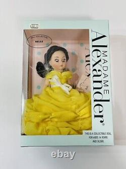 Madame Alexander 8 Doll Belle Beauty & The Beast Yellow Dress Rare Brand New