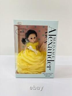 Madame Alexander 8 Doll Belle Beauty & The Beast Yellow Dress Rare Brand New