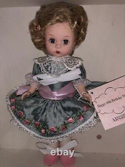Madame Alexander 8 Doll HAPPY 50TH BIRTHDAY WENDY 2002 LT 331/1500 #34710 NRFB