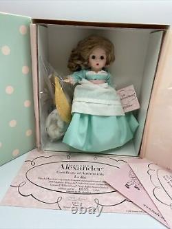 Madame Alexander 8 Doll Lydia Colonial Williamsburg Exclusive, COA, New in Box