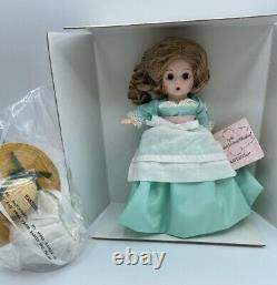 Madame Alexander 8 Doll Lydia Colonial Williamsburg Exclusive, COA, New in Box