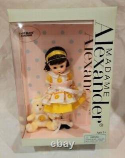 Madame Alexander 8 Doll with Care Bears Funshine Mini Plush NIB #44002