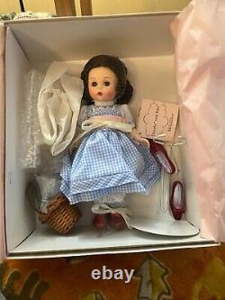 Madame Alexander 8 Dorothy with Toto Doll 46360 Wizard of Oz with accessories NEW