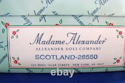 Madame Alexander 8 International Doll Scotland 28550 New in Original Box Rare