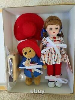 Madame Alexander 8 Wendy Loves Paddington Bear Doll and Bear Trunk Set