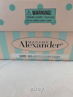 Madame Alexander 80th Anniversary Cissy Doll NRFB # 34980 Reduced