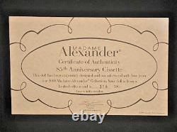 Madame Alexander 85th Anniversary Cissett #48315, New in Box withCOA #316/500