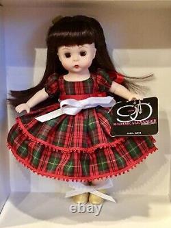 Madame Alexander 90 Years of Christmas Wishes Collectible 8 Doll