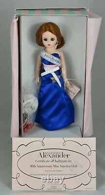 Madame Alexander 90th Anniversary Miss America Cissette Ericka Dunlap Signed