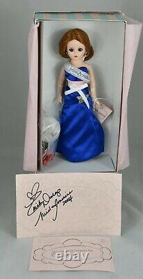 Madame Alexander 90th Anniversary Miss America Cissette Ericka Dunlap Signed