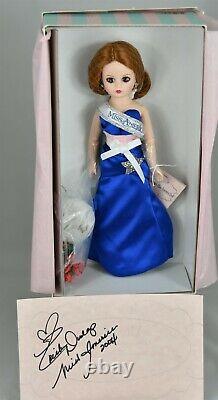 Madame Alexander 90th Anniversary Miss America Cissette Ericka Dunlap Signed