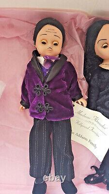 Madame Alexander ADDAMS FAMILY NRFB Complete All Accessories with Original Box