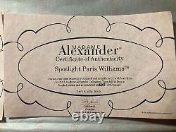 Madame Alexander Alex Spotlight Paris Williams Doll 2003 Limited Edition