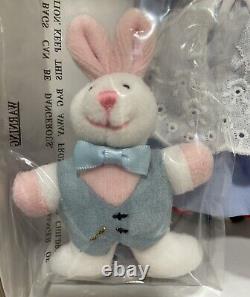 Madame Alexander Alice In Wonderland, 8 Doll. #30665 With White Rabbit