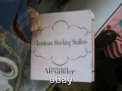 Madame Alexander BRAND NEW Christmas Stocking stuffers with Ornamanet