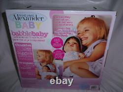 Madame Alexander Babble Baby Talking Realistic Baby Doll Ethnic Toy