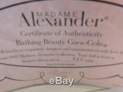 Madame Alexander Bathing Beauty Coca-cola 36025 Nib 866/1000