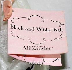 Madame Alexander Black & White Ball 10 Inch Cissette Convention Doll Mib